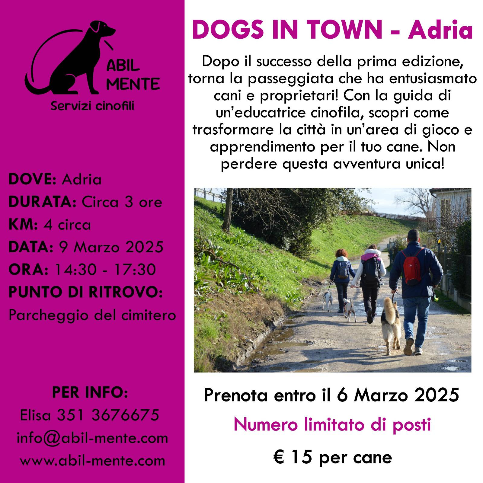Dogs in Town - Adria - Seconda edizione