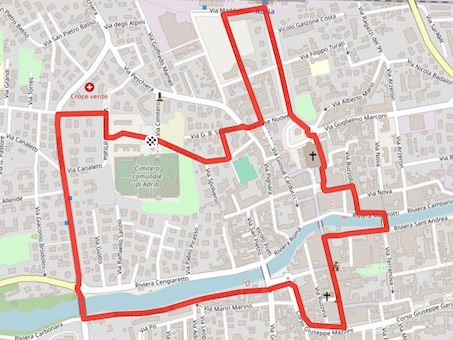 Mappa Dogs in Town - Adria - Sesta edizione