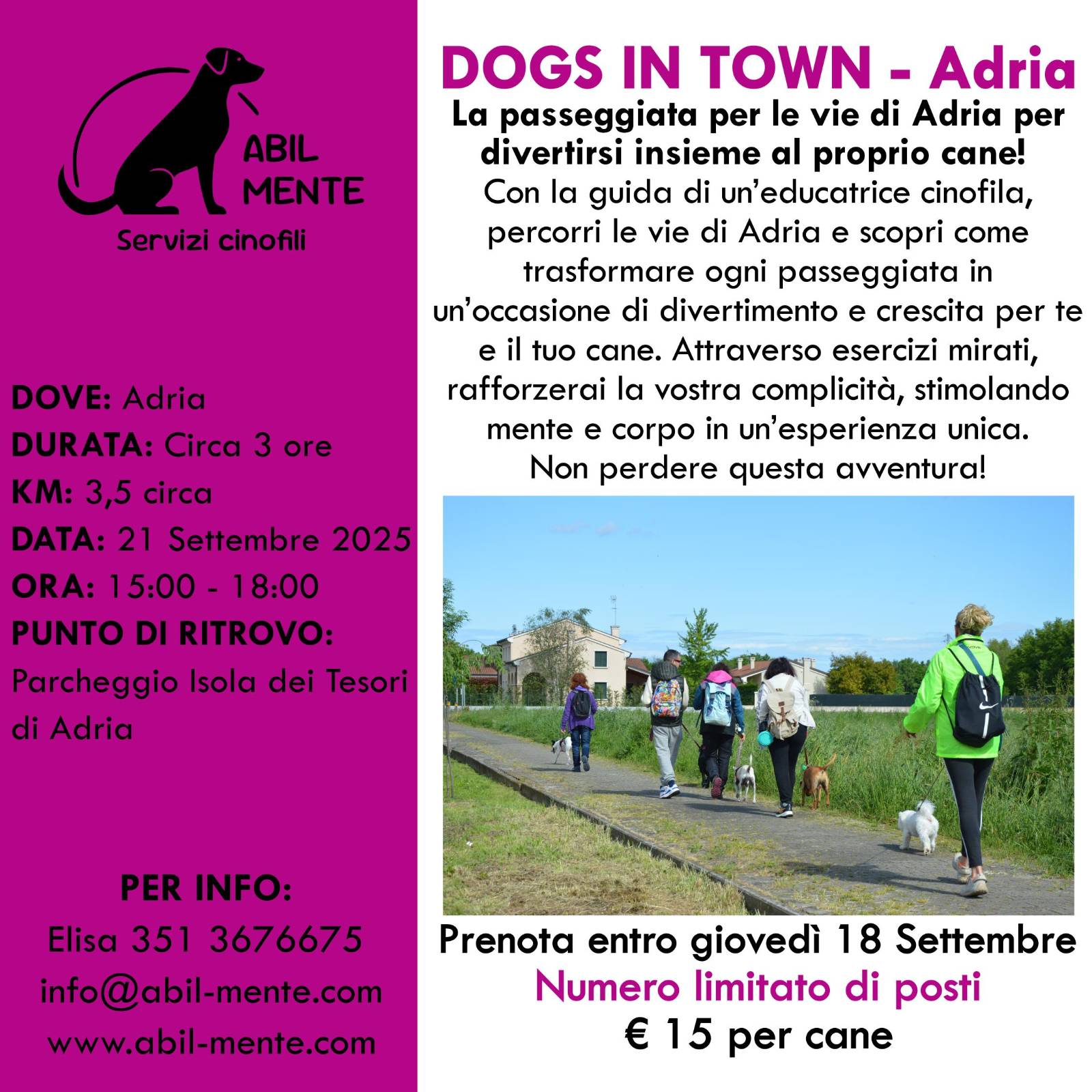 Dogs in Town - Adria - Ottava edizione